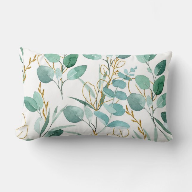  bloemen decoratieve eye-catching kussen (Voorkant)