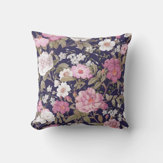  bloemen decoratieve eye-catching kussen (Voorkant)