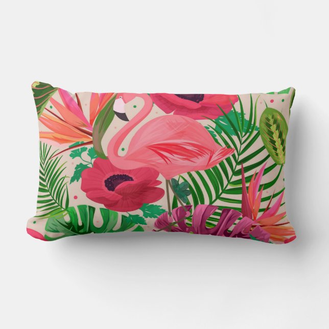  bloemen decoratieve eye-catching kussen (Voorkant)