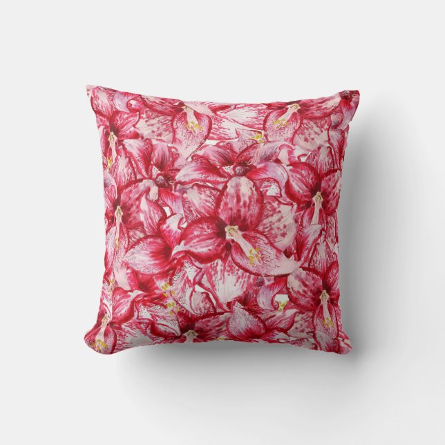  bloemen decoratieve eye-catching kussen (Voorkant)
