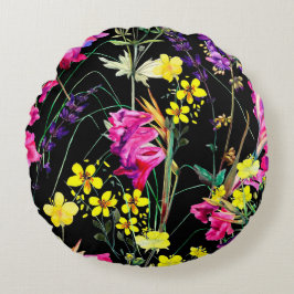  bloemen decoratieve eye-catching rond kussen