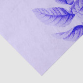  Bloemen Decoupage Bloemen Paarse Blauwe Rozen Tissuepapier (Detail)