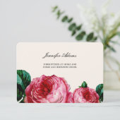  BLOEMEN DECOUPAGE BRUILOFT REGISTER KAARTEN (Staand voorkant)