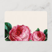  BLOEMEN DECOUPAGE BRUILOFT REGISTER KAARTEN (Achterkant)