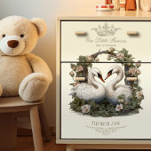 Bloemen Decoupage Zwanen Shabby Chic Tissuepapier