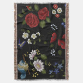 Bloemen Deken (Voorkant Verticaal)