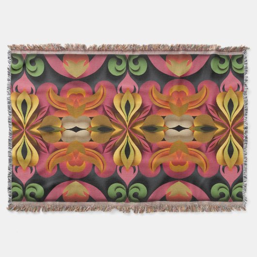 bloemen  deken (Voorkant)