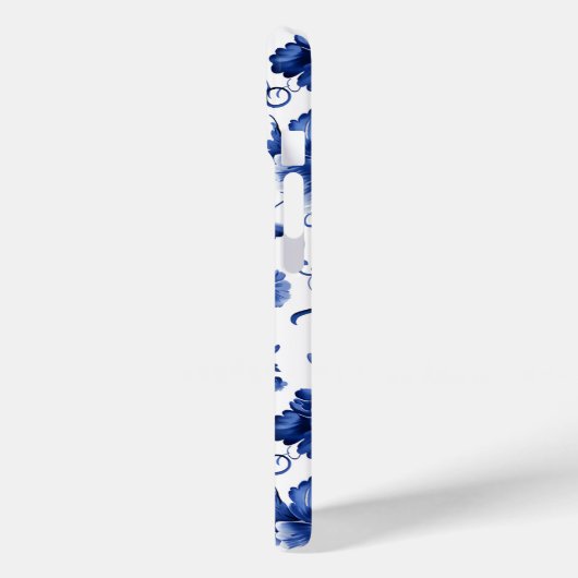 Bloemen Delfts Blauw Case-Mate iPhone Case (Achterkant / Links)