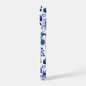 Bloemen Delfts Blauw iPhone 15 Case (Linkerkant)