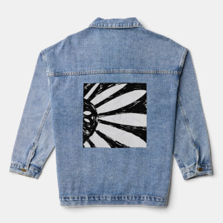 bloemen denim jacket