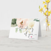  Bloemen Denken aan je Sympathie Ik mis je Kaart (Gele Bloem)