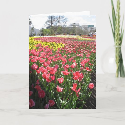 bloemen, denken aan jou kaart (Voorkant)