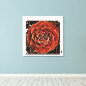Bloemen des Levens Canvas Afdruk (Insitu (Houten vloer))