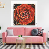 Bloemen des Levens Canvas Afdruk (Insitu (Woonkamer))