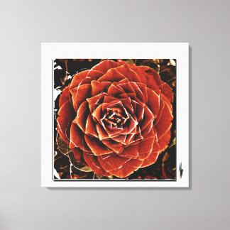 Bloemen des Levens Canvas Afdruk