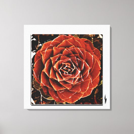 Bloemen des Levens Canvas Afdruk (Voorkant)