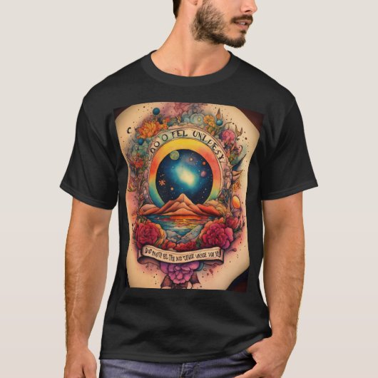 Bloemen design op Tshirts (Voorkant)