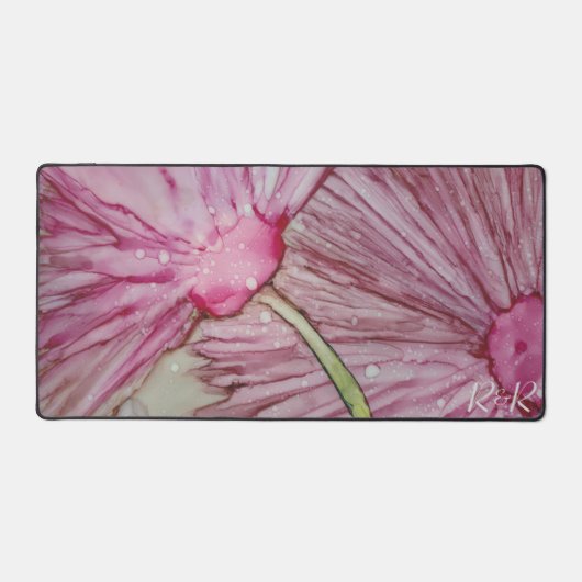 Bloemen Desk Mat (Voorkant)