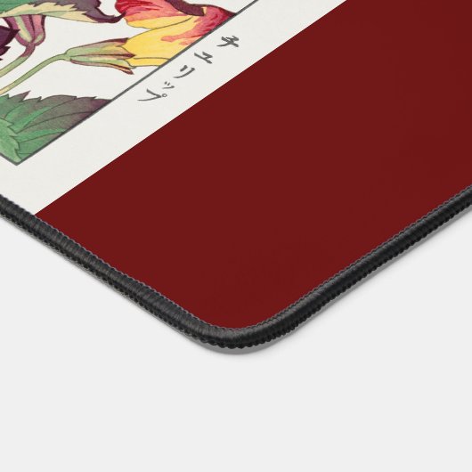 Bloemen Desk Mat  Japans Kunst (Hoek)