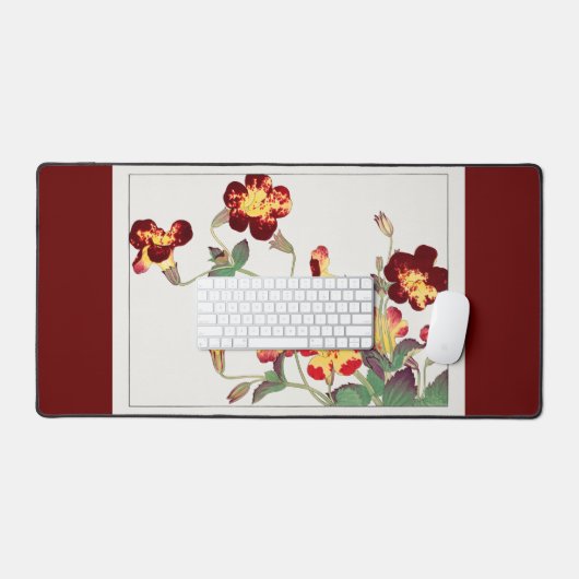 Bloemen Desk Mat  Japans Kunst (Keyboard & Muis)