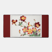 Bloemen Desk Mat  Japans Kunst (Voorkant)