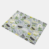 bloemen deurmat (Schuin)