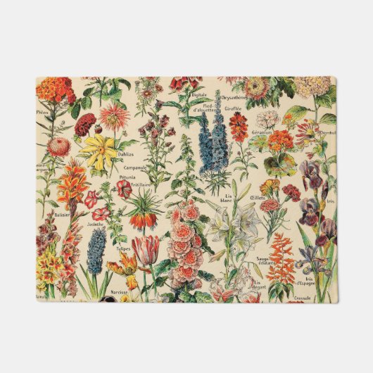  bloemen deurmat (Voorkant)