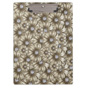 Bloemen Diamanten Klembord (Voorkant)