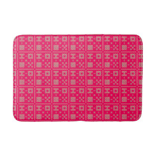 Bloemen & Donuts Patroon Badmat