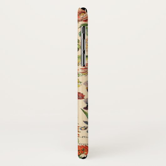 bloemen door Adolphe Millot Case-Mate iPhone Case (Achterkant/links)