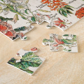  bloemen door Adolphe Millot Legpuzzel (Zijkant)