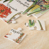 bloemen door Adolphe Millot Legpuzzel (Zijkant)