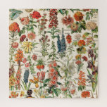 bloemen door Adolphe Millot Legpuzzel<br><div class="desc">Ga naar mijn winkel voor een interessanter design en meer kleurenkeuze. => zazzle.com/colorfulworld*</div>