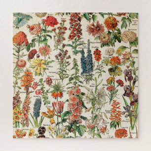 bloemen door Adolphe Millot Legpuzzel