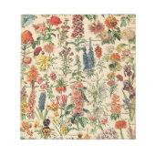  bloemen door Adolphe Millot Notitieblok (Voorkant)