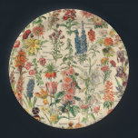 bloemen door Adolphe Millot Papieren Bordje<br><div class="desc">bloemen van Adolphe Millot. 
Bezoek mijn winkel voor een interessanter ontwerp en meer keuze voor kleuren => zazzle.com/colorfulworld*</div>