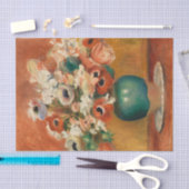 Bloemen door August Renoir, Kunst Tissuepapier (Craft)