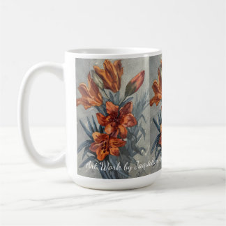 Bloemen door Jaqueline Cheron Bayard Koffiemok