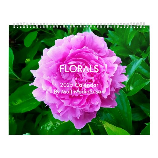 Bloemen door MultiMediaSusan 2025 Kalender (Hoes)