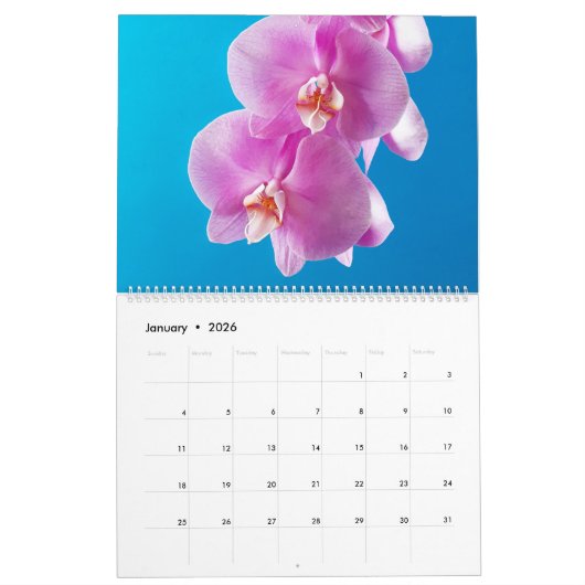 Bloemen door MultiMediaSusan 2025 Kalender (Jan 2026)