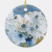 Bloemen door Vrubel Keramisch Ornament (Achterkant)