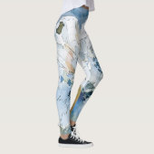 Bloemen door Vrubel Leggings (Rechts)