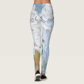 Bloemen door Vrubel Leggings (Achterkant)