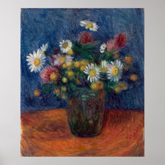 Bloemen door William James Glackens Poster (Voorkant)