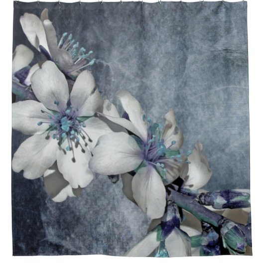 bloemen douchegordijn (Voorkant)