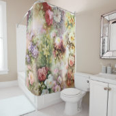  bloemen douchegordijn (In situ)