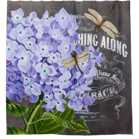  bloemen douchegordijn (Voorkant)