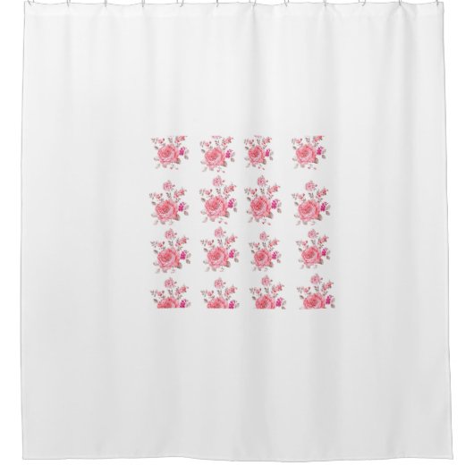 Bloemen Douchegordijn (Voorkant)