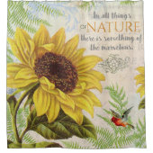 bloemen douchegordijn (Voorkant)