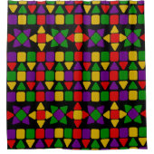 Bloemen Douchegordijn (Voorkant)